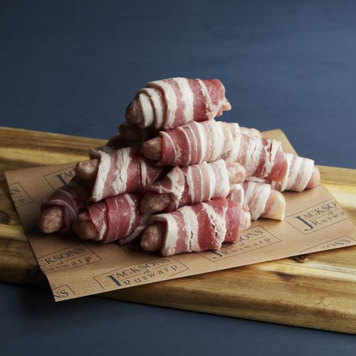 Bacon Wrapped Chippolatas